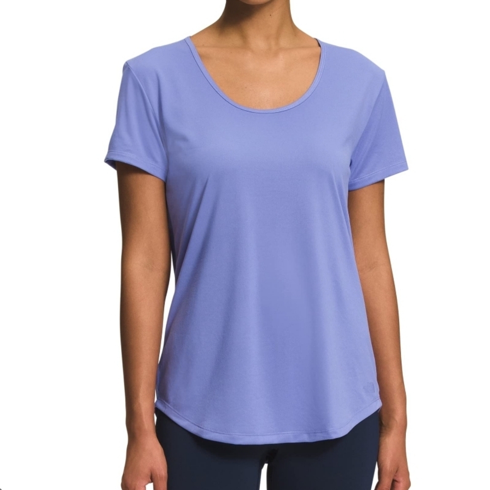 The North Face Women's Blue Short Sleeve Tee